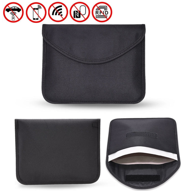 Cell Phone Tablet Signal Shielding Bag RFID Anti-Radiation Case, 23.5 x 18cm Cell Phone Tablet Signal Shielding Bag RFID Anti-Radiation Case, 23.5 x 18cm